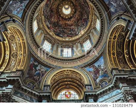 Interior Of A Historical Christian Cathedral Interior Of A Historical Christian Cathedral 131028479