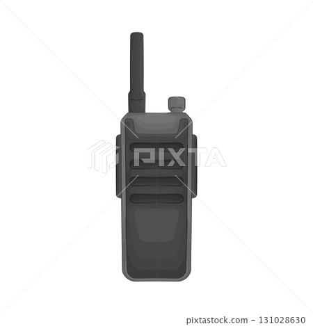 Illustration of walkie talkie Illustration of walkie talkie 131028630