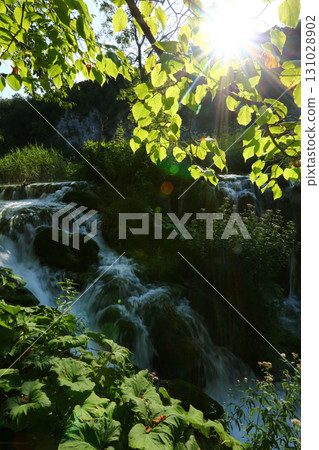 beautiful plivitce water landscapes in croatia 131028902