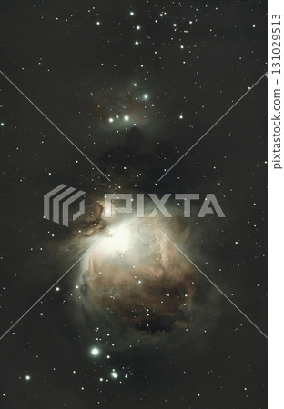 A beautiful space landscape with fantastic nebulae 131029513