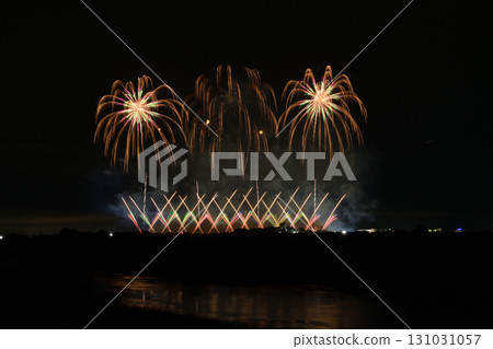 四大煙火製造商的盛宴<2025年利根川煙火節> 131031057