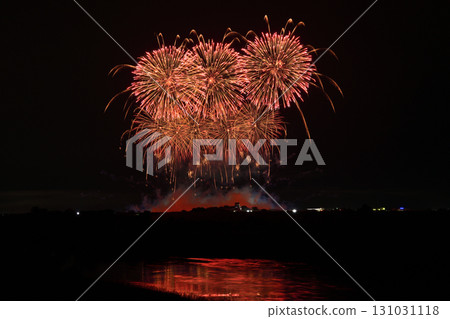 四大煙火製造商的盛宴<2025年利根川煙火節> 131031118