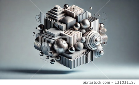 幾何家具圖案 - 精緻的3D藝術 131031153