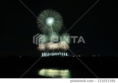 四大煙火製造商的盛宴<2025年利根川煙火節> 四大煙火製造商的盛宴<2025年利根川煙火節> 131031348