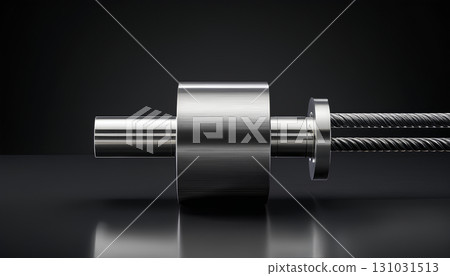 3d rendering of metal dumbbell 131031513