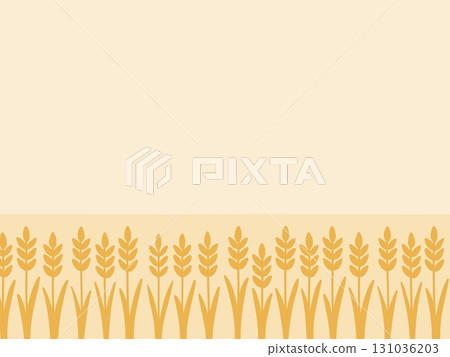 小麥景觀插圖 131036203