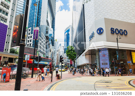 Hong Kong's "Shibuya" Causeway Bay *Some parts soft focus 131036208