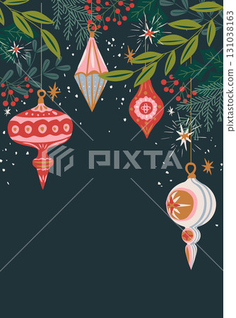 聖誕矢量圖框架背景 131038163