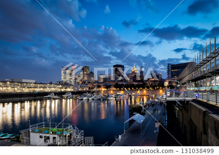 Montreal Summer Skyline - Old Port Montreal Summer Skyline - Old Port 131038499