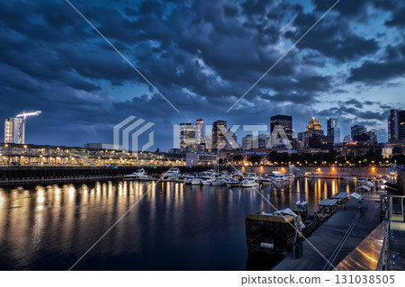 Montreal Summer Skyline - Old Port Montreal Summer Skyline - Old Port 131038505
