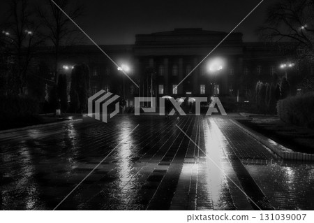 Rainy Night in the Park Rainy Night in the Park 131039007