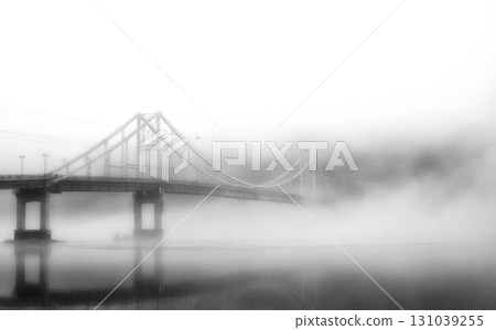 A bridge connects the shores of reality with the hidden worlds of mystery. A bridge connects the shores of reality with the hidden worlds of mystery. 131039255
