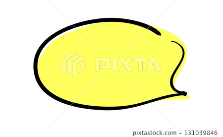 簡單的手寫語音 bubble_yellow 簡單的手寫語音 bubble_yellow 131039846