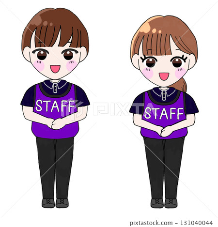 Brown-haired event staff 131040044