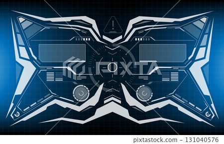 HUD tech future blue white drive [Converted] 131040576