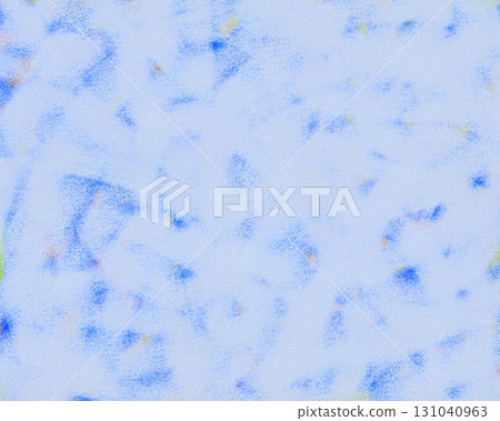 水彩風格淺藍色和藍色清爽的紙張紋理背景 水彩風格淺藍色和藍色清爽的紙張紋理背景 131040963
