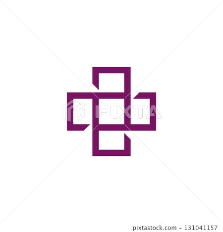 Healthcare Cross Logo Template Illustration Design. Vector EPS 10. 131041157