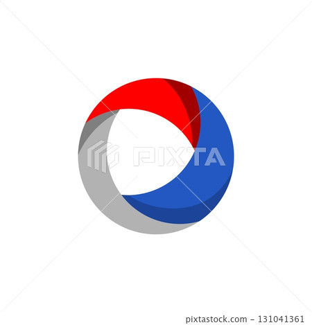 Circle Lens Colorful Logo Template Illustration Design. Vector EPS 10. Circle Lens Colorful Logo Template Illustration Design. Vector EPS 10. 131041361
