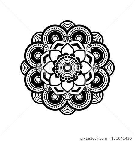 Mandala Ornament Design Vector Logo Template Illustration Design. Vector EPS 10. Mandala Ornament Design Vector Logo Template Illustration Design. Vector EPS 10. 131041430