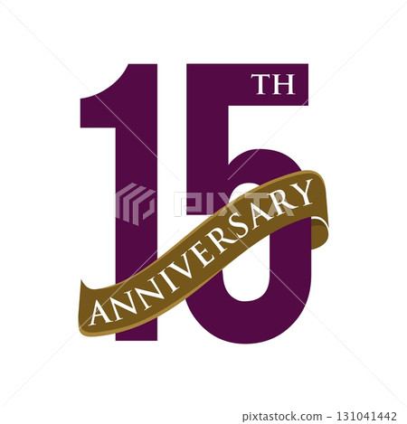15 Years Anniversary Vector Template Illustration Design. Vector EPS 10. 15 Years Anniversary Vector Template Illustration Design. Vector EPS 10. 131041442