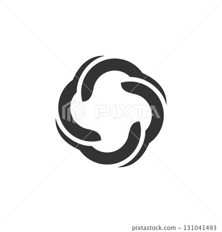 Star Swoosh Rotate Abstract Logo Template Illustration Design. Vector EPS 10. Star Swoosh Rotate Abstract Logo Template Illustration Design. Vector EPS 10. 131041493