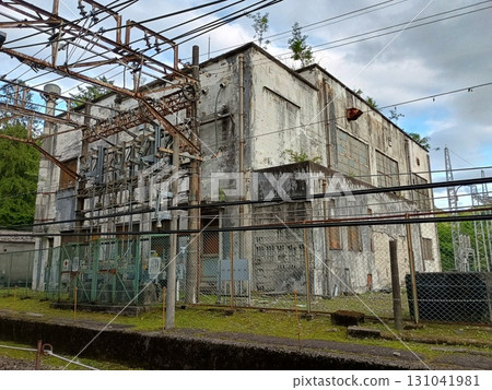Abandoned industrial building 131041981