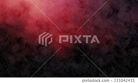Dark grunge textured background with smoky red and black abstract gradient 131042415