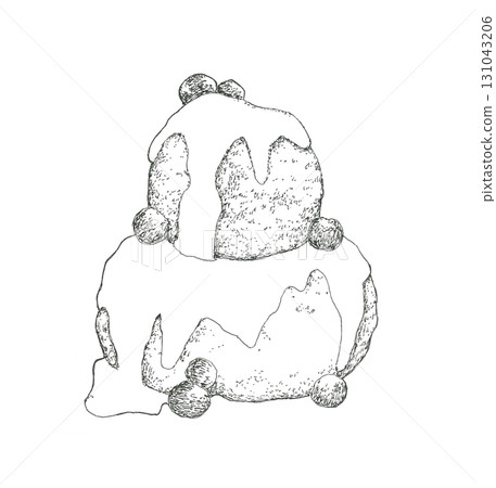 木瓜的手繪插圖 木瓜的手繪插圖 131043206