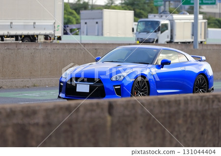 藍色日本跑車 131044404