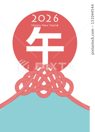 2026年馬年賀年卡 2026年馬年賀年卡 131044544