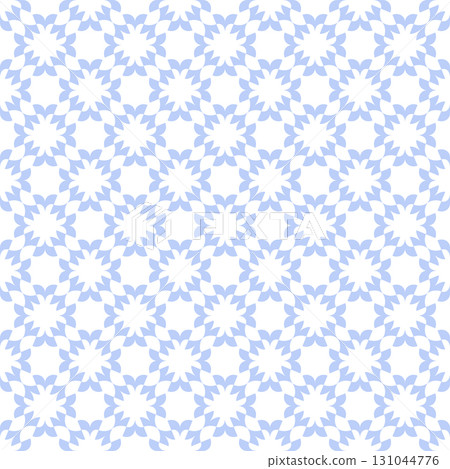Seamless Geometric Light Blue Pattern. Seamless Geometric Light Blue Pattern. 131044776