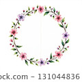 Vibrant hydrangeas floating on blue water with fresh droplets, creating a dreamy floral composition. Perfect for spa branding, wedding decor, nature-inspired designs. Exudes freshness and tranquility 131044836