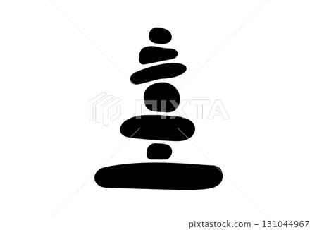 Balanced stone cairns Balanced stone cairns 131044967