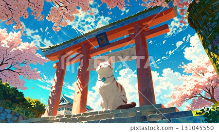 Shrine's cat 131045550