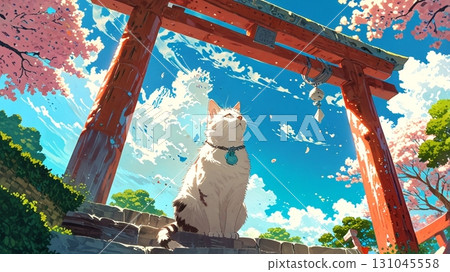 Shrine's cat 131045558