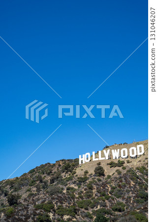 Hollywood sign in California, USA 131046207