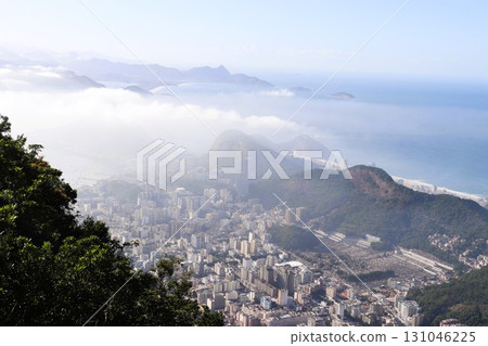View of Rio de Janeiro from Corcovado Hill, Brazil, South America 131046225
