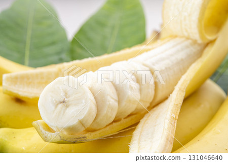 Banana peeled off 131046640