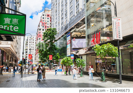 香港銅鑼灣(部分區域模糊) 香港銅鑼灣(部分區域模糊) 131046673
