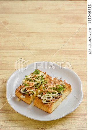 大阪燒風味炸豆腐 大阪燒風味炸豆腐 131046818