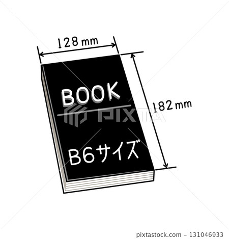 B6 尺寸黑色封閉書,尺寸 B6 尺寸黑色封閉書,尺寸 131046933