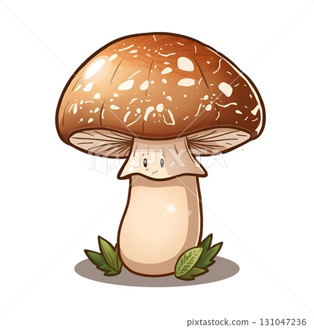 Mushroom character design illustration 131047236