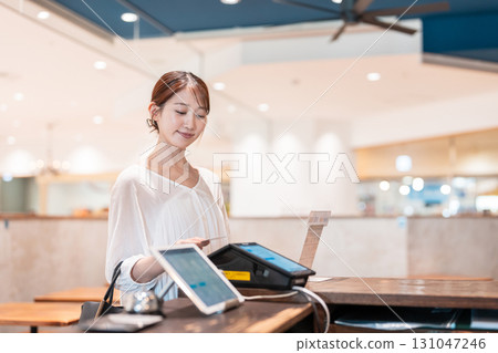 Cashless payment Credit card 131047246