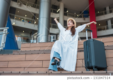 Women going on a trip Women going on a trip 131047314