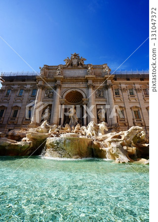 Rome's famous Trevi Fountain: a spectacular spot with beautiful sculptures and sparkling water Rome's famous Trevi Fountain: a spectacular spot with beautiful sculptures and sparkling water 131047372