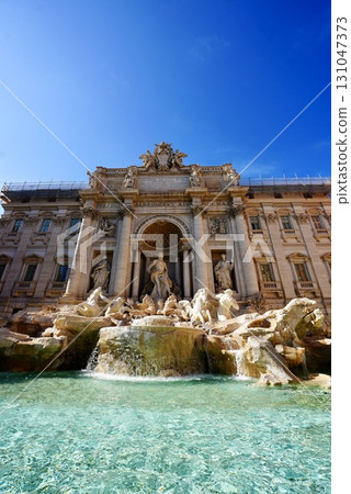 Rome's famous Trevi Fountain: a spectacular spot with beautiful sculptures and sparkling water Rome's famous Trevi Fountain: a spectacular spot with beautiful sculptures and sparkling water 131047373