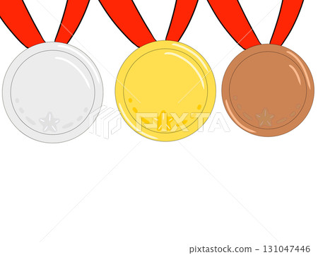 金牌、銀牌、銅牌，簡單 131047446