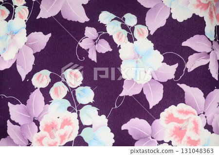 Antique kimono fabric Antique kimono fabric 131048363
