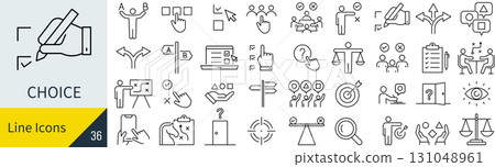 Selection Icon Set 131048961
