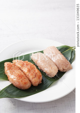 香辣鱈魚子和鱈魚子 131049635